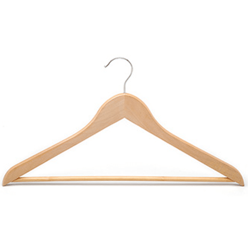 Felted Trouser Bar Hanger for Men  Luxury Wooden Hangers  Kirby Allisons  Hanger Project  KirbyAllisoncom